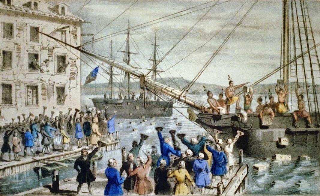 Boston Tea Party Currier