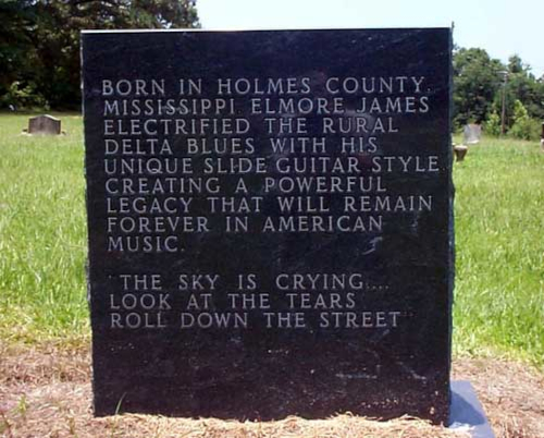 gedenksteen Elmore James 2