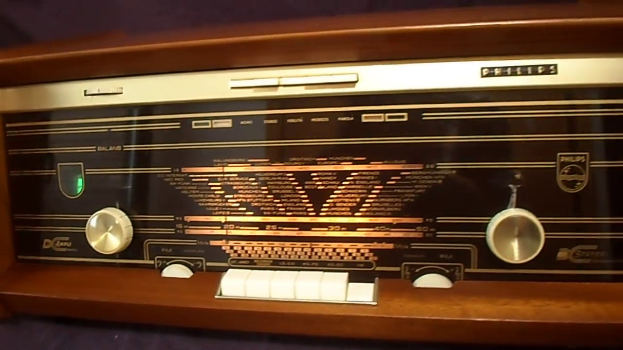 Philips-stereoradio jaren 60-70